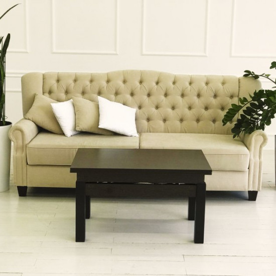 Transformable coffee table for the living room B-Fly laminated chipboard/wenge wood Artinhead Transformable coffee table for the living room B-Fly laminated chipboard/wenge wood Artinhead