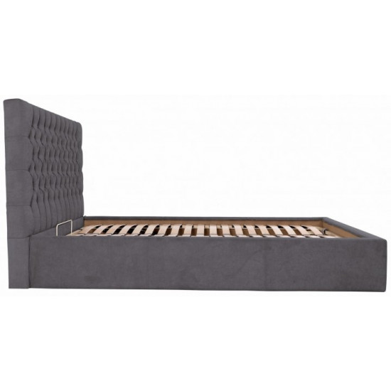 Кровать Cambridge Standart 140 х 200 см Мисти Dark Grey Темно-серая Кровать Cambridge Standart 140 х 200 см Мисти Dark Grey Темно-серая