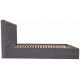Кровать Cambridge Standart 140 х 200 см Мисти Dark Grey Темно-серая Кровать Cambridge Standart 140 х 200 см Мисти Dark Grey Темно-серая