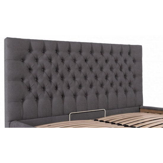 Кровать Cambridge Standart 140 х 200 см Мисти Dark Grey Темно-серая Кровать Cambridge Standart 140 х 200 см Мисти Dark Grey Темно-серая
