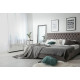 Кровать Cambridge Standart 140 х 200 см Мисти Dark Grey Темно-серая Кровать Cambridge Standart 140 х 200 см Мисти Dark Grey Темно-серая