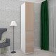 Hinged wardrobe FlashNika Hold 26 Nymphea alba + milky oak Hinged wardrobe FlashNika Hold 26 Nymphea alba + milky oak