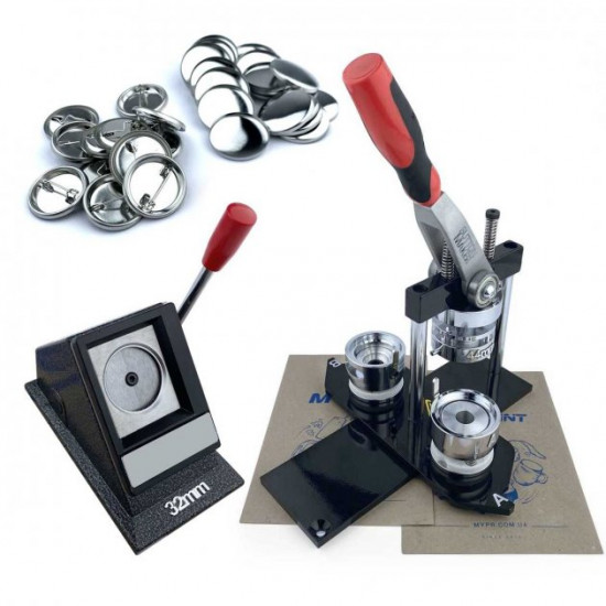 Set of equipment for making badges My Print 32 mm Set of equipment for making badges My Print 32 mm