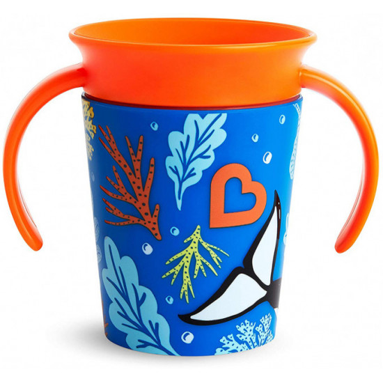 Чашка-непроливайка Munchkin Miracle 360° Trainer cup Косатка 177 мл (051775) Чашка-непроливайка Munchkin Miracle 360° Trainer cup Косатка 177 мл (051775)