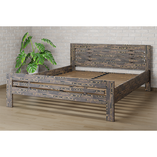 Кровать Camelia Фрезія 90х200 Венге Дуб Лак Кровать Camelia Фрезія 90х200 Венге Дуб Лак
