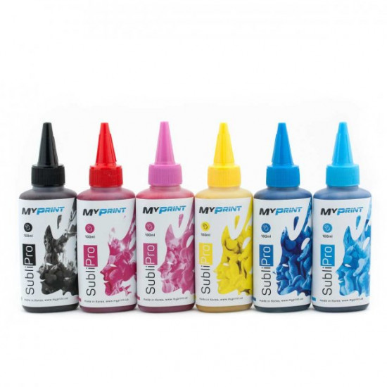 Set of sublimation inks My Print SubliPro (6 * 100 ml) (6692) Set of sublimation inks My Print SubliPro (6 * 100 ml) (6692)