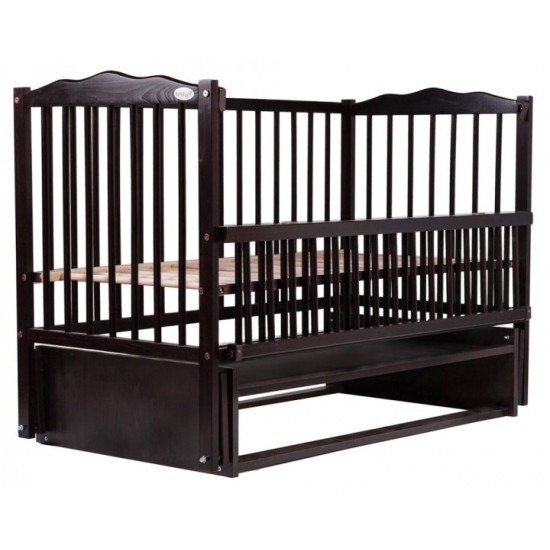 Ліжко Babyroom Веселка маятник, відкидний бік DVMO-2 бук венге Ліжко Babyroom Веселка маятник, відкидний бік DVMO-2 бук венге