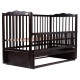 Ліжко Babyroom Веселка маятник, відкидний бік DVMO-2 бук венге Ліжко Babyroom Веселка маятник, відкидний бік DVMO-2 бук венге