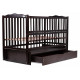 Ліжко Babyroom Веселка маятник, ящик, відкидний бік DVMYO-3 бук венге Ліжко Babyroom Веселка маятник, ящик, відкидний бік DVMYO-3 бук венге