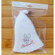 Women's sauna hat Bunny, white Women's sauna hat Bunny, white