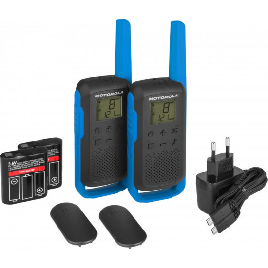 Рація Motorola Talkabout T62 Twin Pack&ChgrWE Blue (B6P00811LDRMAW) Рація Motorola Talkabout T62 Twin Pack&ChgrWE Blue (B6P00811LDRMAW)