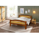 Bed made of natural wood Jersey pine 180x200 apple/alder Stemma Bed made of natural wood Jersey pine 180x200 apple/alder Stemma