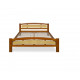Bed made of natural wood Jersey pine 180x200 apple/alder Stemma Bed made of natural wood Jersey pine 180x200 apple/alder Stemma