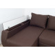 Corner sofa Virkoni Tokyo CSF/L75 (TKO-CSF/L75-LX12-MAUBR) Corner sofa Virkoni Tokyo CSF/L75 (TKO-CSF/L75-LX12-MAUBR)