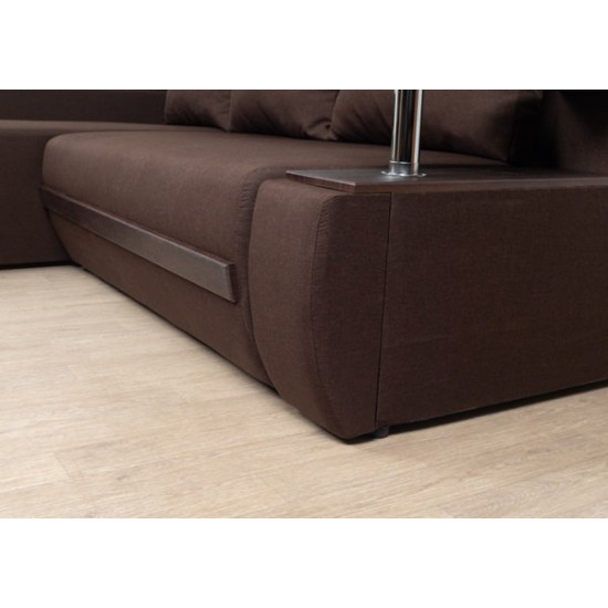 Corner sofa Virkoni Tokyo CSF/L75 (TKO-CSF/L75-LX12-MAUBR) Corner sofa Virkoni Tokyo CSF/L75 (TKO-CSF/L75-LX12-MAUBR)