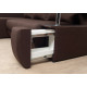 Corner sofa Virkoni Tokyo CSF/L75 (TKO-CSF/L75-LX12-MAUBR) Corner sofa Virkoni Tokyo CSF/L75 (TKO-CSF/L75-LX12-MAUBR)