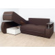Corner sofa Virkoni Tokyo CSF/L75 (TKO-CSF/L75-LX12-MAUBR) Corner sofa Virkoni Tokyo CSF/L75 (TKO-CSF/L75-LX12-MAUBR)