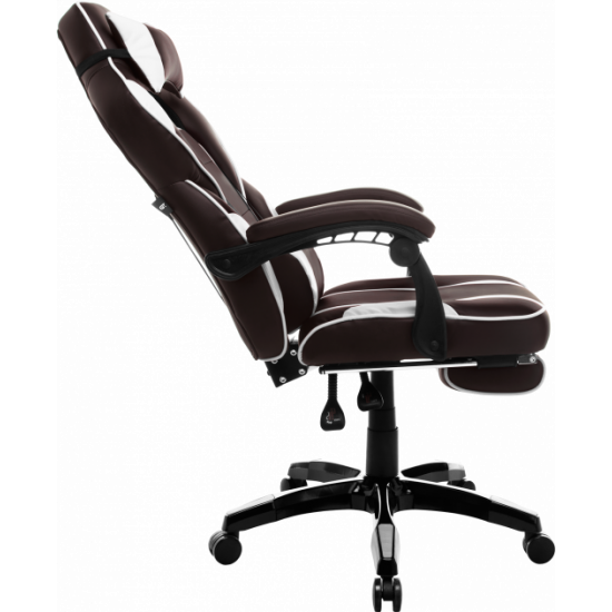 Геймерське крісло GT Racer X-2749-1 Dark Brown/White