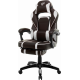 Геймерське крісло GT Racer X-2749-1 Dark Brown/White
