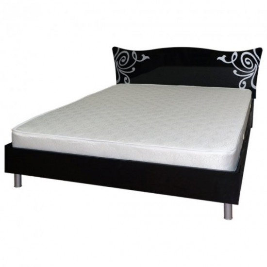Bed Light furniture Felicia New black + metal frame 160x200 Bed Light furniture Felicia New black + metal frame 160x200