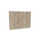 Sliding wardrobe HOUSE VN346 Sonoma Oak chipboard 340x60x220 Sliding wardrobe HOUSE VN346 Sonoma Oak chipboard 340x60x220