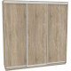 Sliding wardrobe HOUSE VN256 Sonoma Oak chipboard 250x60x220 Sliding wardrobe HOUSE VN256 Sonoma Oak chipboard 250x60x220