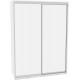 Sliding wardrobe HOUSE Favorit B196 White Mirror 190x60x240 Sliding wardrobe HOUSE Favorit B196 White Mirror 190x60x240
