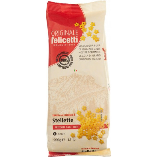 Макарони Felicetti Стеллетте 500 г (8000755020089) Макарони Felicetti Стеллетте 500 г (8000755020089)