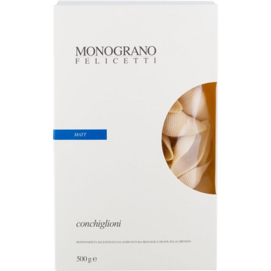 Макарони Felicetti Monograno Конкільйони 500 г (8000755021895) Макарони Felicetti Monograno Конкільйони 500 г (8000755021895)