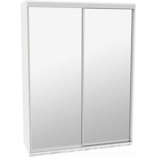 Sliding wardrobe HOUSE EKO196 White Mirror 190x60x240 Sliding wardrobe HOUSE EKO196 White Mirror 190x60x240