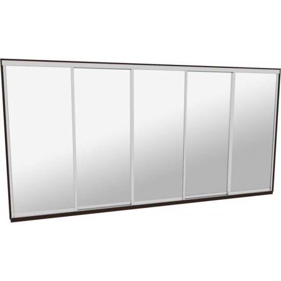 Sliding wardrobe HOUSE N4486 Wenge Mirror 480x60x240 Sliding wardrobe HOUSE N4486 Wenge Mirror 480x60x240