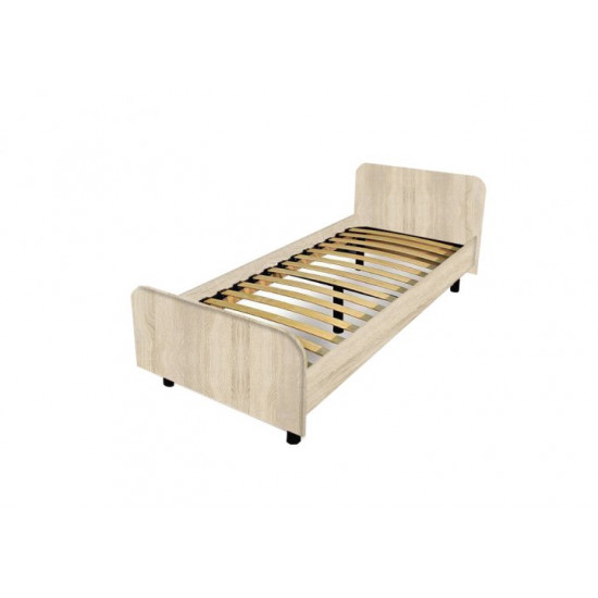 Кровать Luxe Studio номер3 80х190 дуб сонома светлый Кровать Luxe Studio номер3 80х190 дуб сонома светлый