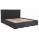Кровать Bristol Standart 120 х 190 см Мисти Dark Grey Темно-серая Кровать Bristol Standart 120 х 190 см Мисти Dark Grey Темно-серая