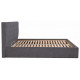 Кровать Bristol Standart 120 х 190 см Мисти Dark Grey Темно-серая Кровать Bristol Standart 120 х 190 см Мисти Dark Grey Темно-серая