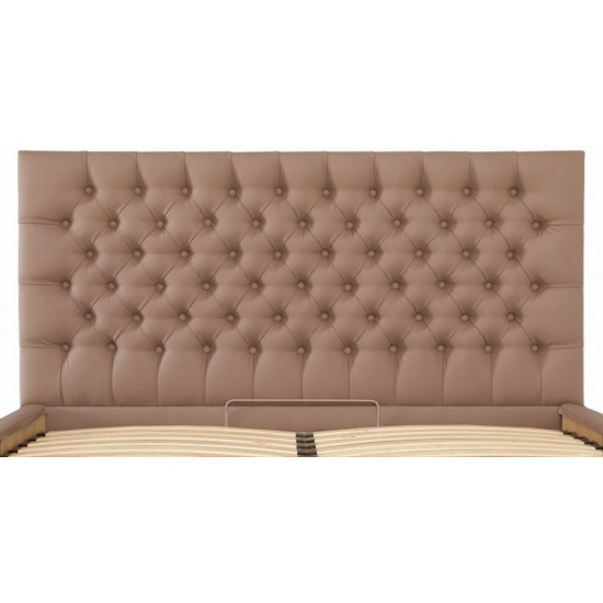 Кровать Coventry Standart 120 х 190 см Fly 2213 Коричневая Кровать Coventry Standart 120 х 190 см Fly 2213 Коричневая