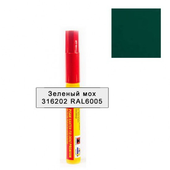 Карандаш(маркер) для ламинации Renolit Kanten-fix Зеленый мох 600505 RAL6005 Карандаш(маркер) для ламинации Renolit Kanten-fix Зеленый мох 600505 RAL6005