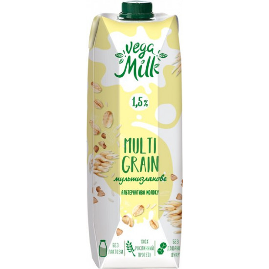 Напиток Vega Milk мультизлаковый ультрапастеризованный 950 мл (4820192262071) Напиток Vega Milk мультизлаковый ультрапастеризованный 950 мл (4820192262071)