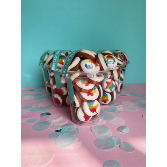 Імбирний пряник Sweets&joys Склянка pop it 190г Імбирний пряник Sweets&joys Склянка pop it 190г