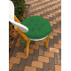Chair cushion / stool round Cedar in Lebanon Rainbow Series 40x40x5 Grass (3300/28) Chair cushion / stool round Cedar in Lebanon Rainbow Series 40x40x5 Grass (3300/28)