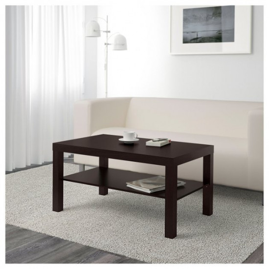 Журнальний столик LACK 90х55 см IKEA 401.042.94 чорний/коричневий Журнальний столик LACK 90х55 см IKEA 401.042.94 чорний/коричневий