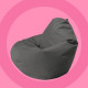 Armchair bag Pear Oval Softly Wide S 100x80 Gray Oxford 600 D PU Armchair bag Pear Oval Softly Wide S 100x80 Gray Oxford 600 D PU