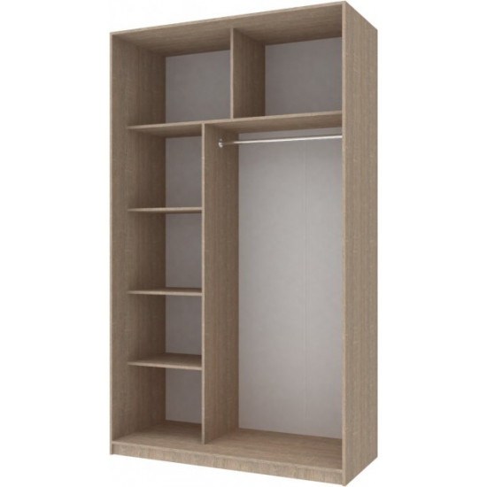 Шкаф купе Сити 24 Doros Дуб сонома 2 Зеркала 140х60х240 см (42002073) Шкаф купе Сити 24 Doros Дуб сонома 2 Зеркала 140х60х240 см (42002073)
