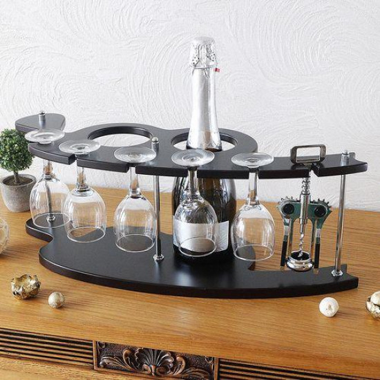 Wine stand for 5 glasses 250 ml BST480084 Wine stand for 5 glasses 250 ml BST480084