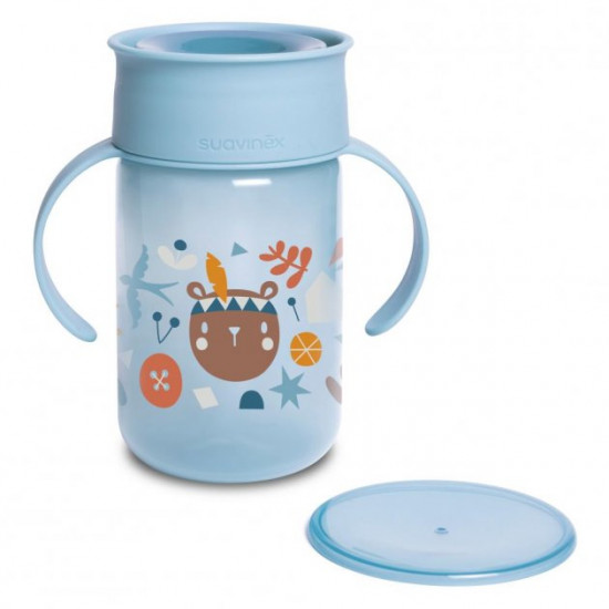 Sippy cup Suavinex Forest stories 360 ml Blue (401195) Sippy cup Suavinex Forest stories 360 ml Blue (401195)