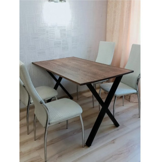 Обідній стіл Yanloft 130x75х75 Дуб LT0068 Обідній стіл Yanloft 130x75х75 Дуб LT0068