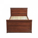 Кровать Соната 90*200 /1070х2100х840 из ДСП цвет каштан Gerbor Holding Кровать Соната 90*200 /1070х2100х840 из ДСП цвет каштан Gerbor Holding