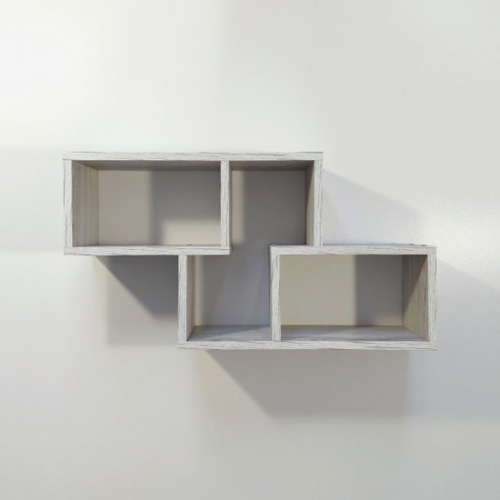 Wall shelf Eugene 384x724x180mm Aspen (47C2) Wall shelf Eugene 384x724x180mm Aspen (47C2)