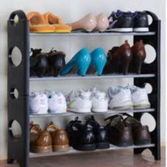 Полиця для взуття Stackable Shoe Rack на 12 пар Полиця для взуття Stackable Shoe Rack на 12 пар