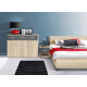 Кровать двуспальная 160х200 см с рамкой из ДСП Франческа Modern Кровать двуспальная 160х200 см с рамкой из ДСП Франческа Modern