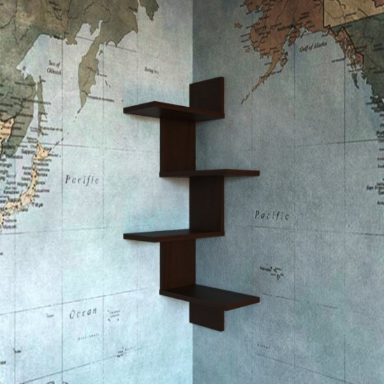 Corner shelf Bt-114, Wenge Corner shelf Bt-114, Wenge